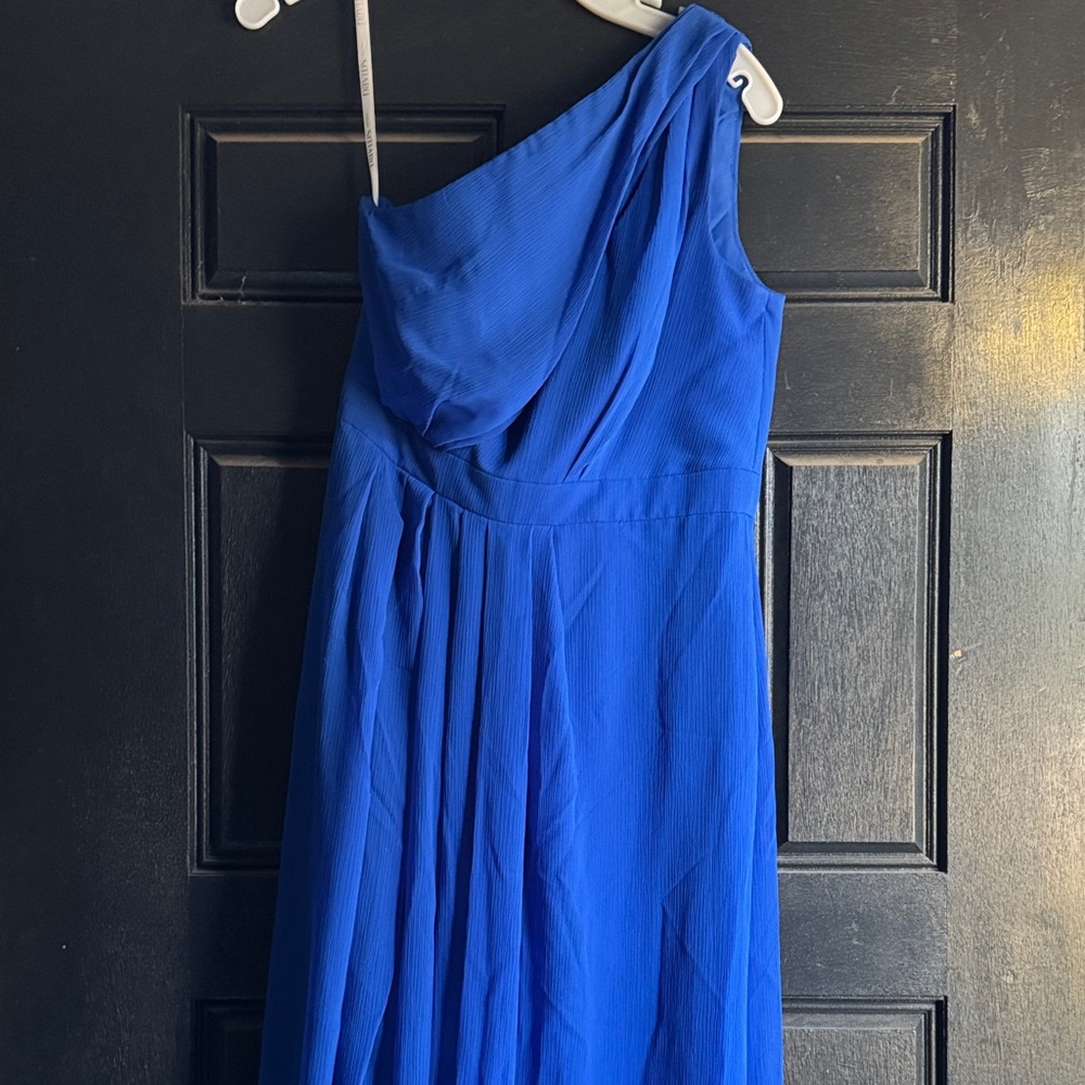 Blue Bridesmaid Dress